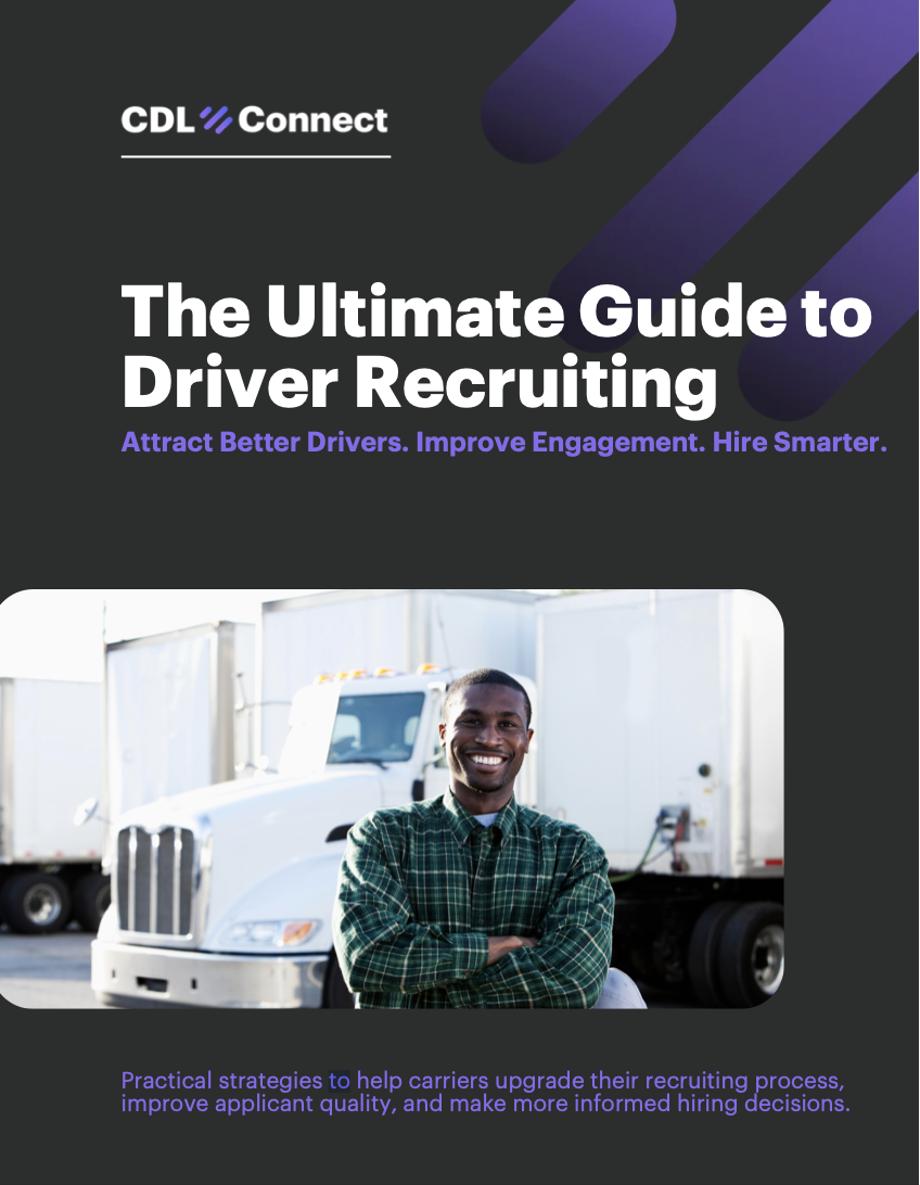 CDLConnect driver recruiting strategies